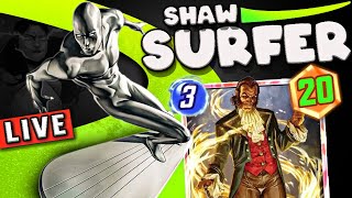 SILVER SURFER is CLIMBING  MARVEL SNAP [upl. by Dnob438]