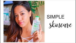 SIMPLE Skincare 🍃 [upl. by Siraved]