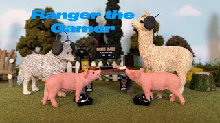 Playing farm animal toys  Ranger the Gamer  Funny Schleich farm animals [upl. by Cosmo976]