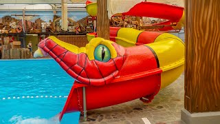 Snake Waterslide  Riviera Beach Biddinghuizen [upl. by Relyhs]