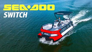 The Most Maneuverable Pontoon Boat on the Market – The SeaDoo Switch [upl. by Kenward]