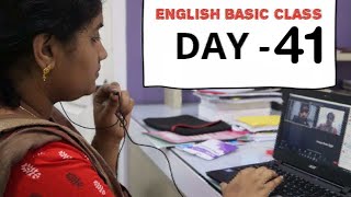 BASIC ENGLISH CLASS  DAY 4117122021 [upl. by Haidabez]