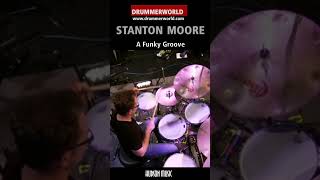 Stanton Moore A Funky Groove stantonmoore drummerworld hudsonmusicofficial [upl. by Eciralc]