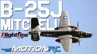 AllNew FlightLine B25 Mitchell 1600mm Bomber  Motion RC [upl. by Cherilyn206]