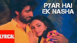 Pyar Hai Ek Nasha Lyrical Video  Kanwarlal  Bappi Lahiri  Jeetendra Salma Agha Raj Babbar [upl. by Alilahk]