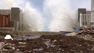 Parts of Massachusetts Cape Cod and Islands battered by heavy rain flooding [upl. by Eba]