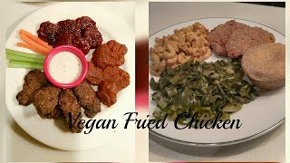 How To Vegan Fried Chicken  2 Ways [upl. by Asek727]