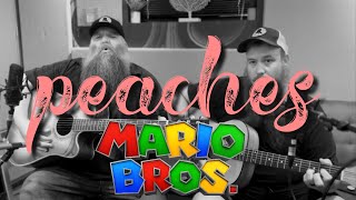 🍑PEACHES  Mario Movie Music  Marty Ray Project Acoustic Cover [upl. by Maisey]