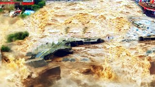 Chinas Flooding Catastrophe Aerial Footage Unveils Widespread Devastation [upl. by Nahtnahoj657]