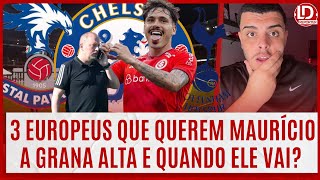 INTER 3 GIGANTES EUROPEUS DE OLHO EM MAURÃCIO  VENDA PODE SER MUITO MAIOR  BASTIDORES E MAIS [upl. by Nabe]