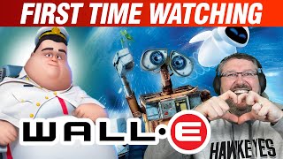 In Love With WallE  First Time Watching  Movie Reaction disney [upl. by Anayt]