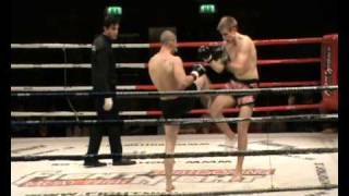 Dennis Jacobsen vs Ricardo Gonzales  Fightnight Helsingborg 2010 [upl. by Lebatsirc]