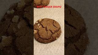 EASY CRISPY GINGER SNAPS Yummy and Delicious 😋 alliwantforchristmasisyou christmas gingersnap [upl. by Curcio268]