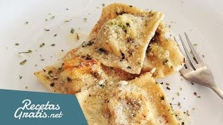 Raviolis de carne  Caseros y muy fácil [upl. by Oirasor]