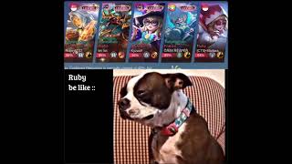 Poor Ruby😫😫 mobilelegends mlbb jessnolimit rubypengaming whynorespectgusion [upl. by Eivla]