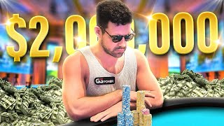 THE GREATEST POKER RUN OF MY LIFE  2000000 WSOP MAIN EVENT [upl. by Caundra]