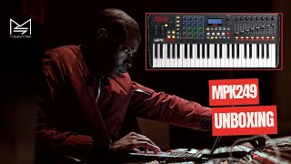 AKAI MPK249 UNBOXING [upl. by Halyak]