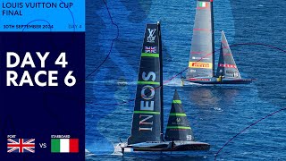 Louis Vuitton Cup Final Race 6 Recap  INEOS Britannia vs Luna Rossa Prada Pirelli [upl. by Silvio]