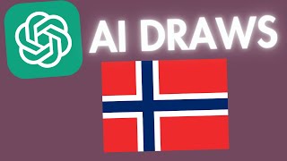 AI draws Norway National Anthem ai AiDrawnLyrics norway [upl. by Velasco]