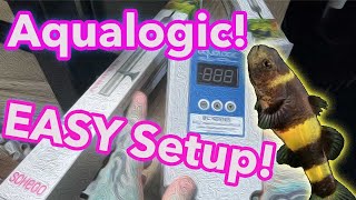 How to Setup Aqualogic Controller  Thermostat 🐠 Aquarium Heater Setup [upl. by Kammerer]