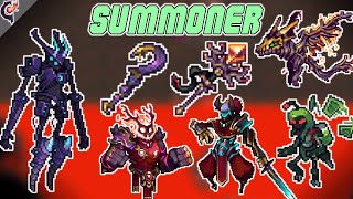 All Summoner Weapons  Calamity Mod Summoner Showcase [upl. by Abram386]