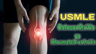 📌Osteoarthritis vs Rheumatoid arthritis🦿🛑 خشونة المفصلquot فُصَالٌ عَظْمِيٌّ تَآكُلِيّ الروماتيزم [upl. by Mila]