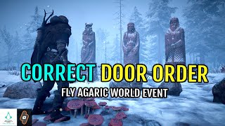 Correct Door Order in Flying Agaric World Event  Assassins Creed Valhalla Walkthrough [upl. by Paris]