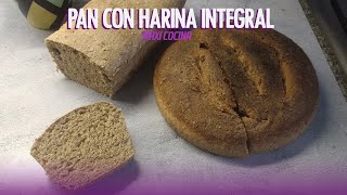 COMO HACER PAN de MOLDE con harina INTEGRAL y AVENA [upl. by Nabru]