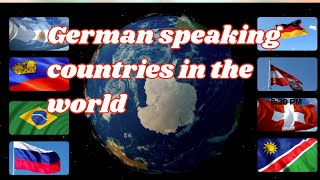 German speaking countries in the world [upl. by Enoryt]