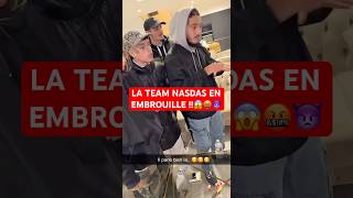 LA TEAM NASDAS EN EMBROUILLE 😱🤬 nasdas teamnasdas clash nasdasstory lyna shorts humour [upl. by Libbna240]