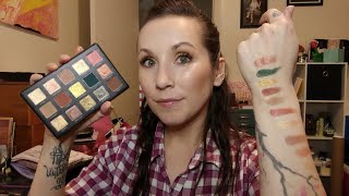 Milani Gilded Gold Eyeshadow Palette SWATCHES  DEMO  COLLAB [upl. by Linn]