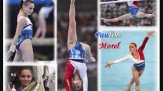 Floor music gymnastics Emma Larsson 2013 amp Pauline Morel 2008 [upl. by Rennold]