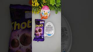 Kinder CREAMY  Shots chocolate  kinder Joy Box Popsicle shorts youtubeshorts viralvideo [upl. by Eisele489]