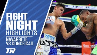 Navarrete Drops Conceicao Twice Conceicao Comes Roaring Back Fights to a Draw  FIGHT HIGHLIGHTS [upl. by Wystand]