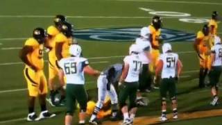 California Aaron Tipoti Faking Injury vs Oregon Ducks [upl. by Elleivap191]