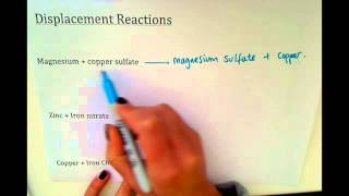 KS3  Displacement Reactions [upl. by Kenny380]