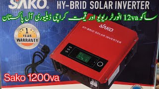 Sako 1200va Inverter Price amp Review Karachi  Sako Hybrid Inverter Pakistan [upl. by Corrinne]