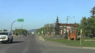 Travel Guide Road Trip Entering Chetwynd BC [upl. by Drucill]