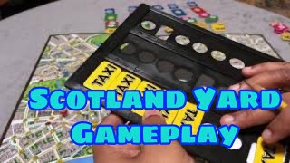 Funskool Scotland Yard Gameplay with 2 players Actual gameplay and rules Boardgamestamil [upl. by Adamski]