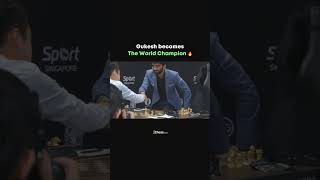 Gukesh’s walk before and after becoming World Champion GukeshDing chess shorts [upl. by Burrus]