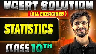 Statistics  Complete NCERT WITH BACK EXERCISE in 1 Video  Class 10th [upl. by Cox]