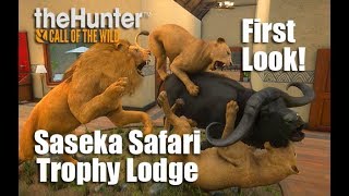 THE MOST INSANE Trophy Lodge Tour on YOUTUBE With 13 Great Ones amp 10 Super Rares Call of the wild [upl. by Skardol]