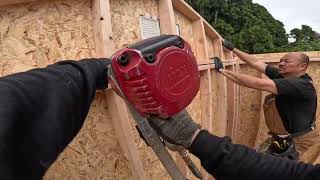 TUFF SHED INSTALLING TR 800 10 x 14 [upl. by Willy]