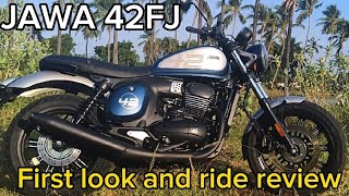 Jawa 42 FJ 2024 Detailed Review amp Riding Experience  Major updates  Price  Mileage Colours [upl. by Rett297]