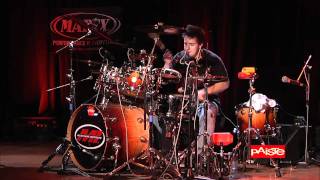 Eloy Casagrande drum solo at 2011 Paiste Day LA [upl. by Molahs]