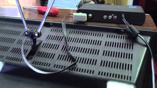 Hooking up a Digital TV Converter Box [upl. by Zalea865]