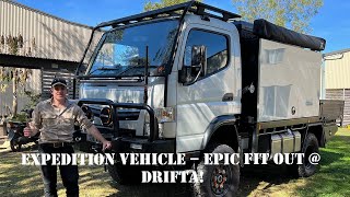 FUSO  Expedition vehicle – EPIC fit out  Drifta [upl. by Carolynne]