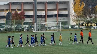 20241109 리틀K 왕중왕전U9 1차 예선 전반 킹주니어 VS 청주DOO [upl. by Rodnas967]