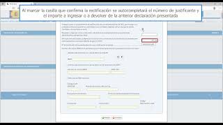 Renta 2022  Modificación de una declaración presentada rectificación de autoliquidación [upl. by Patten]