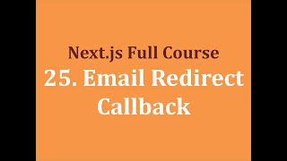 25 Hướng dẫn xử lý email redirect callback [upl. by Ailekahs]